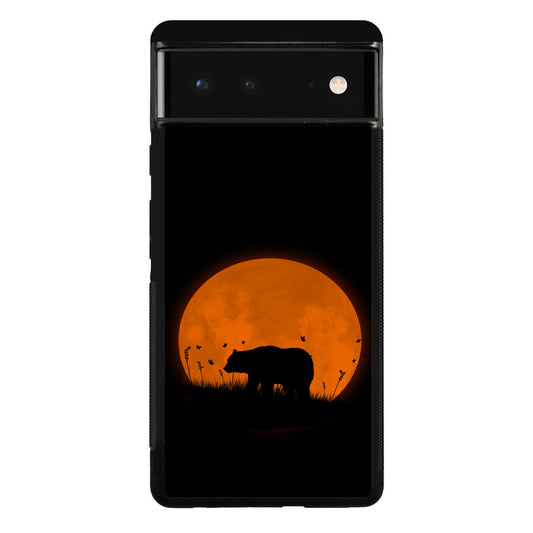 Bear Silhouette Google Pixel 6 Case