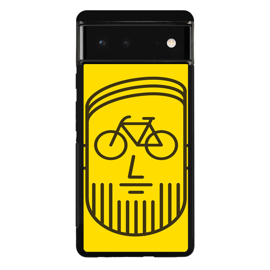 Bike Face Google Pixel 6 Case