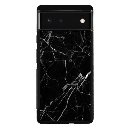 Black Marble Google Pixel 6 Case