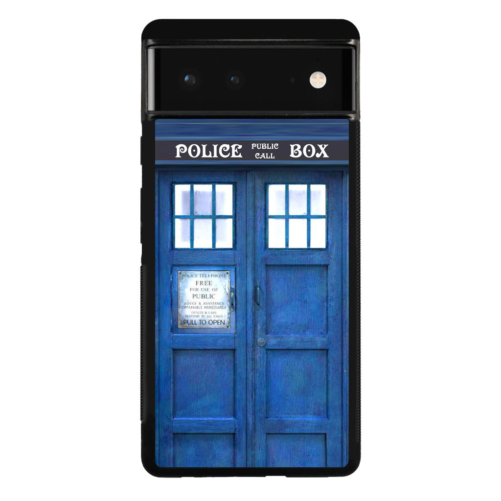 Blue Police Call Box Google Pixel 6 Case