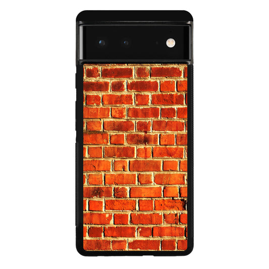 Brick Wall Pattern Google Pixel 6 Case