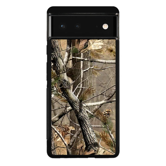 Camoflage Real Tree Google Pixel 6 Case