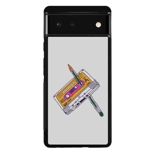 Cassete Tape Old Google Pixel 6 Case