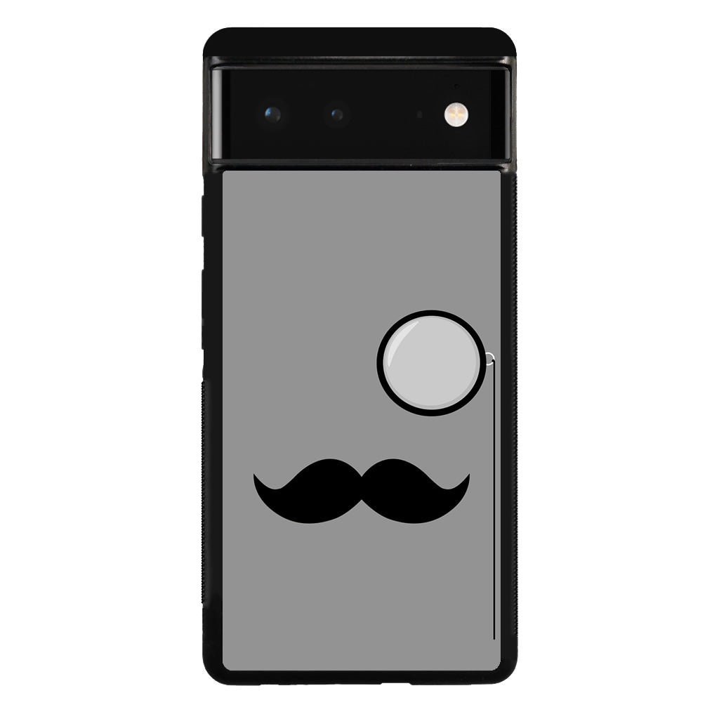 Classy Mustache Google Pixel 6 Case