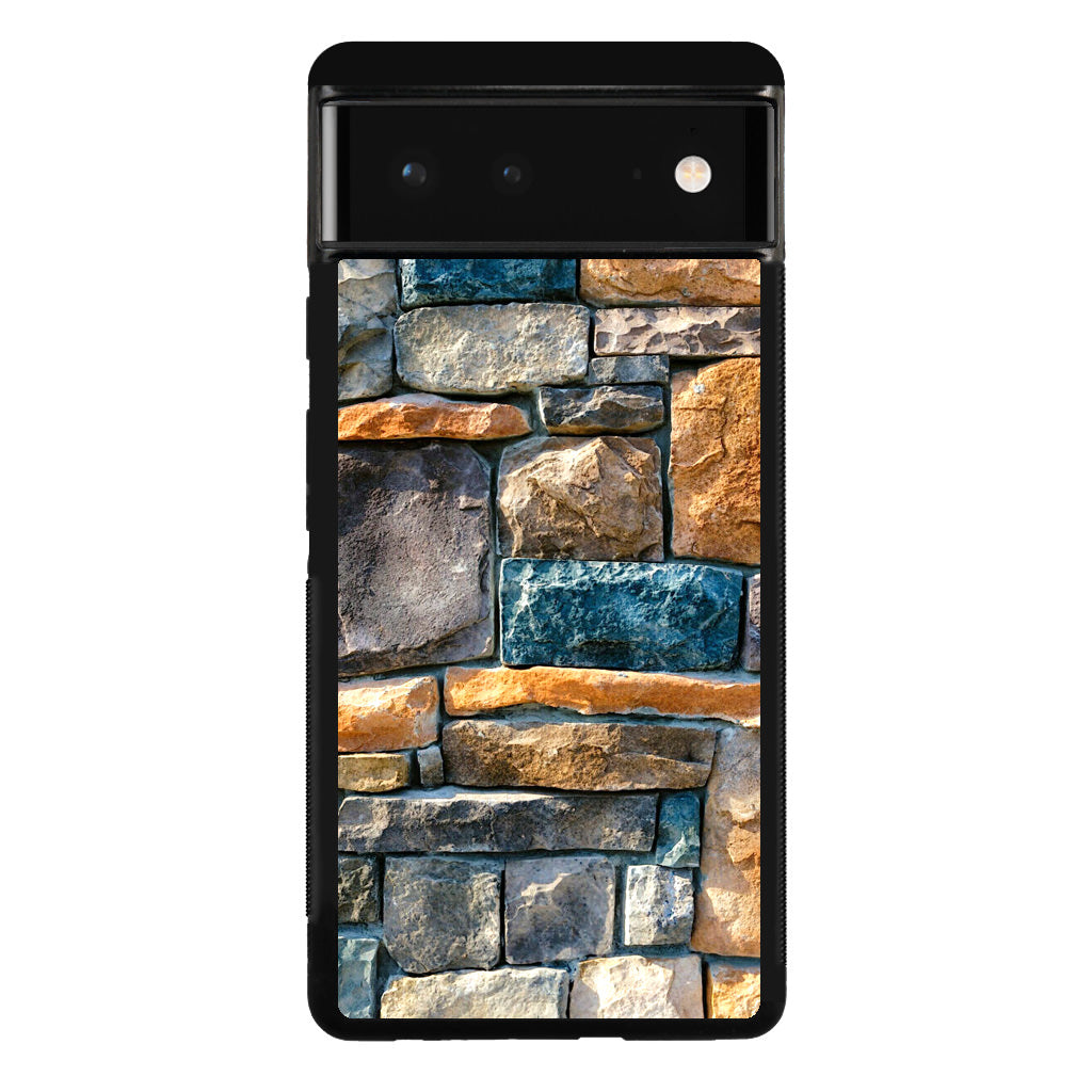 Colored Stone Piles Google Pixel 6 Case