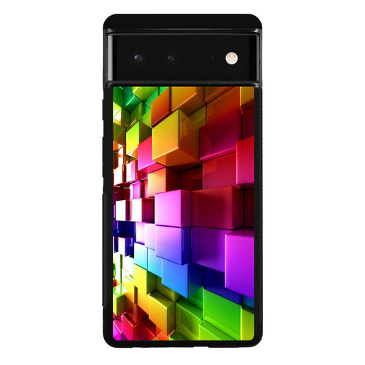 Colorful Cubes Google Pixel 6 Case