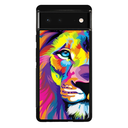 Colorful Lion Google Pixel 6 Case