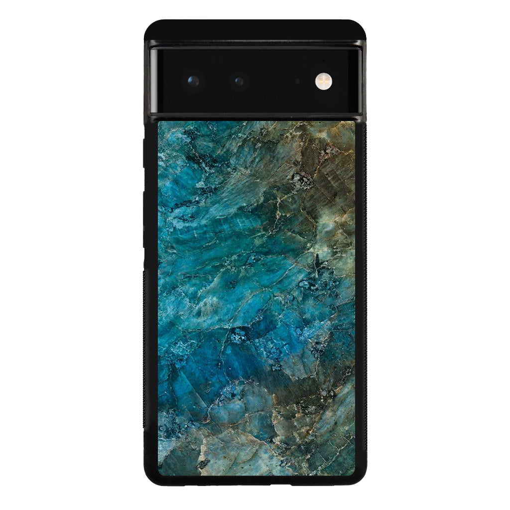 Deep Ocean Marble Google Pixel 6 Case