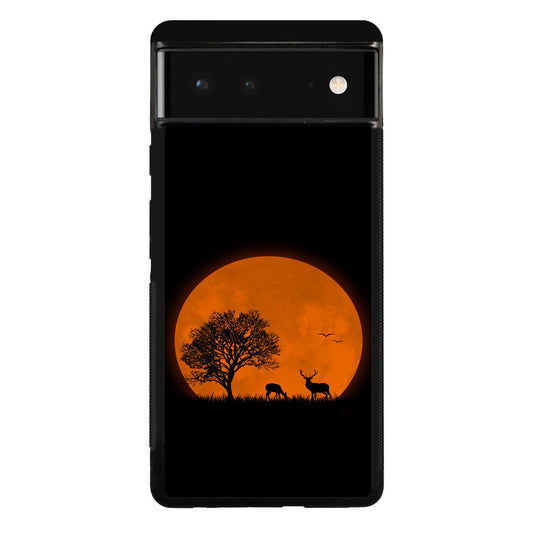 Deer Silhouette Google Pixel 6 Case