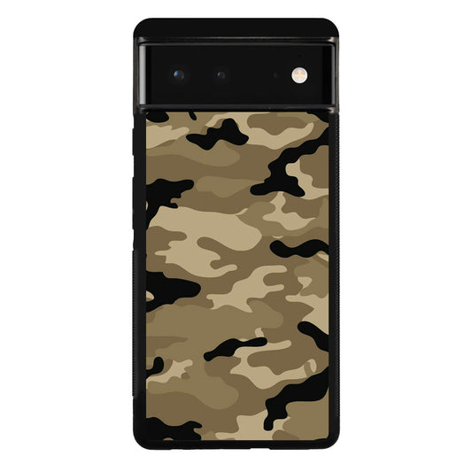 Desert Military Camo Google Pixel 6 Case