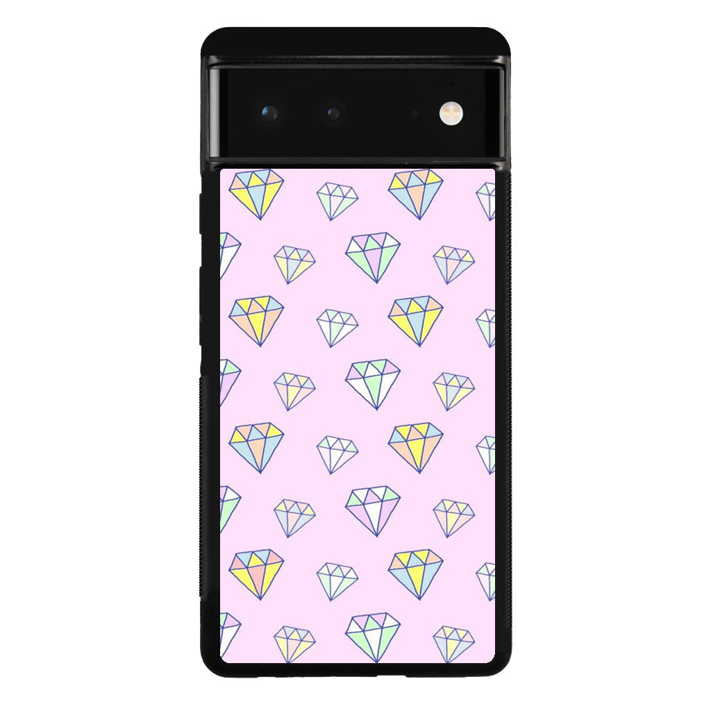 Diamonds Pattern Google Pixel 6 Case