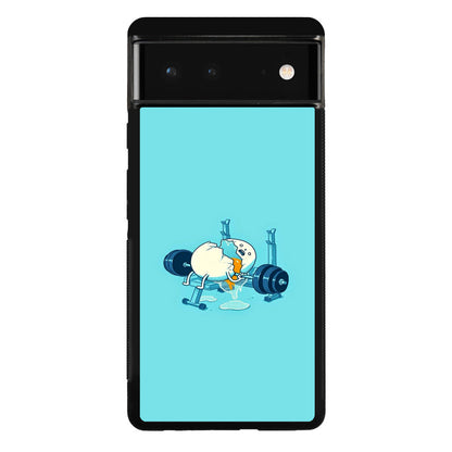 Egg Accident Workout Google Pixel 6 Case