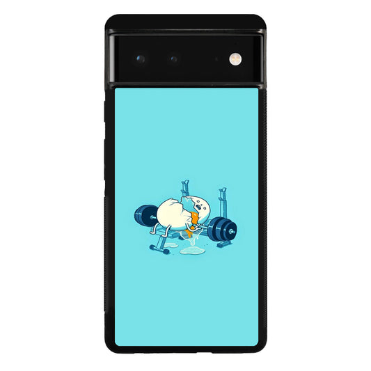 Egg Accident Workout Google Pixel 6 Case