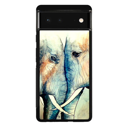 Elephants Sadness Google Pixel 6 Case