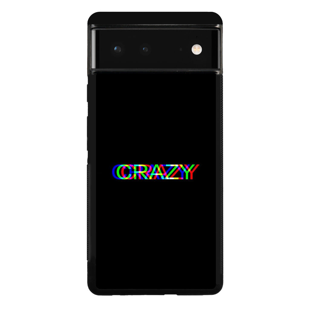 Glitch Crazy Google Pixel 6 Case