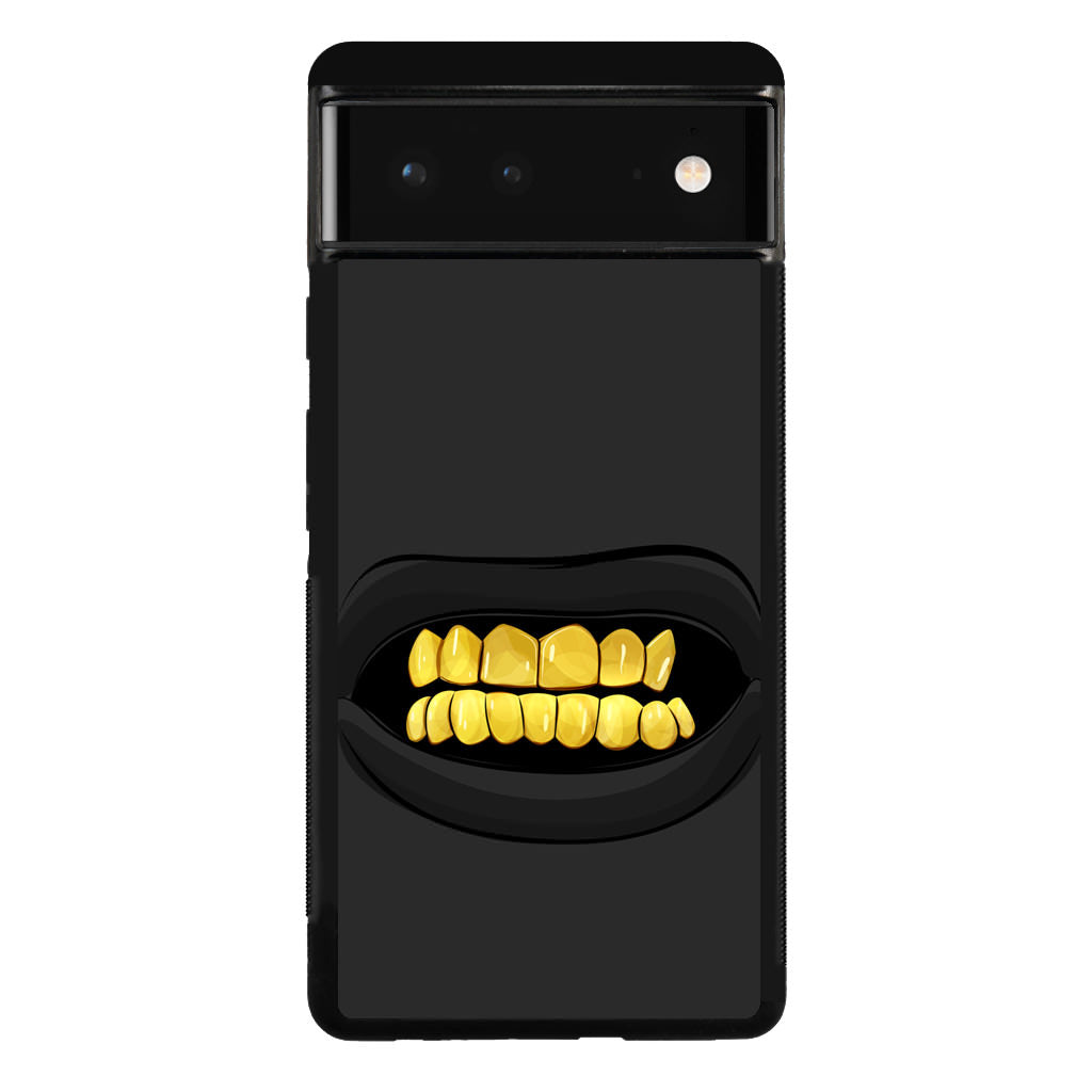 Gold Grillz Google Pixel 6 Case