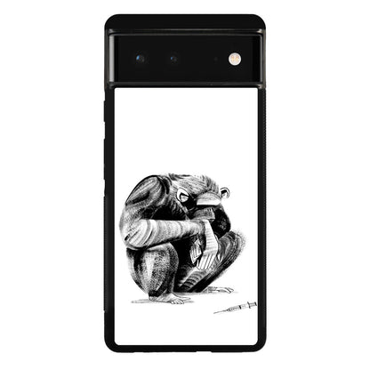 Guinea Chimp Google Pixel 6 Case