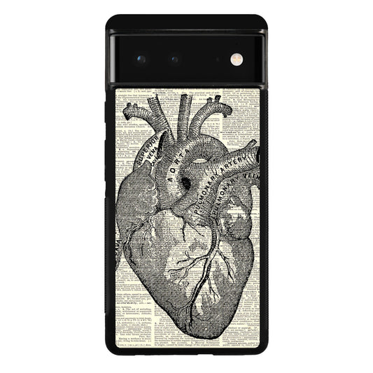 Heart Book Art Google Pixel 6 Case