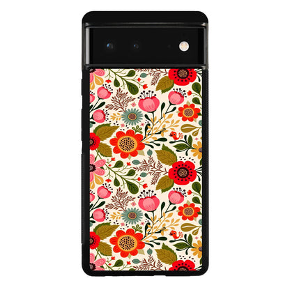 Hello Spring Pattern Google Pixel 6 Case