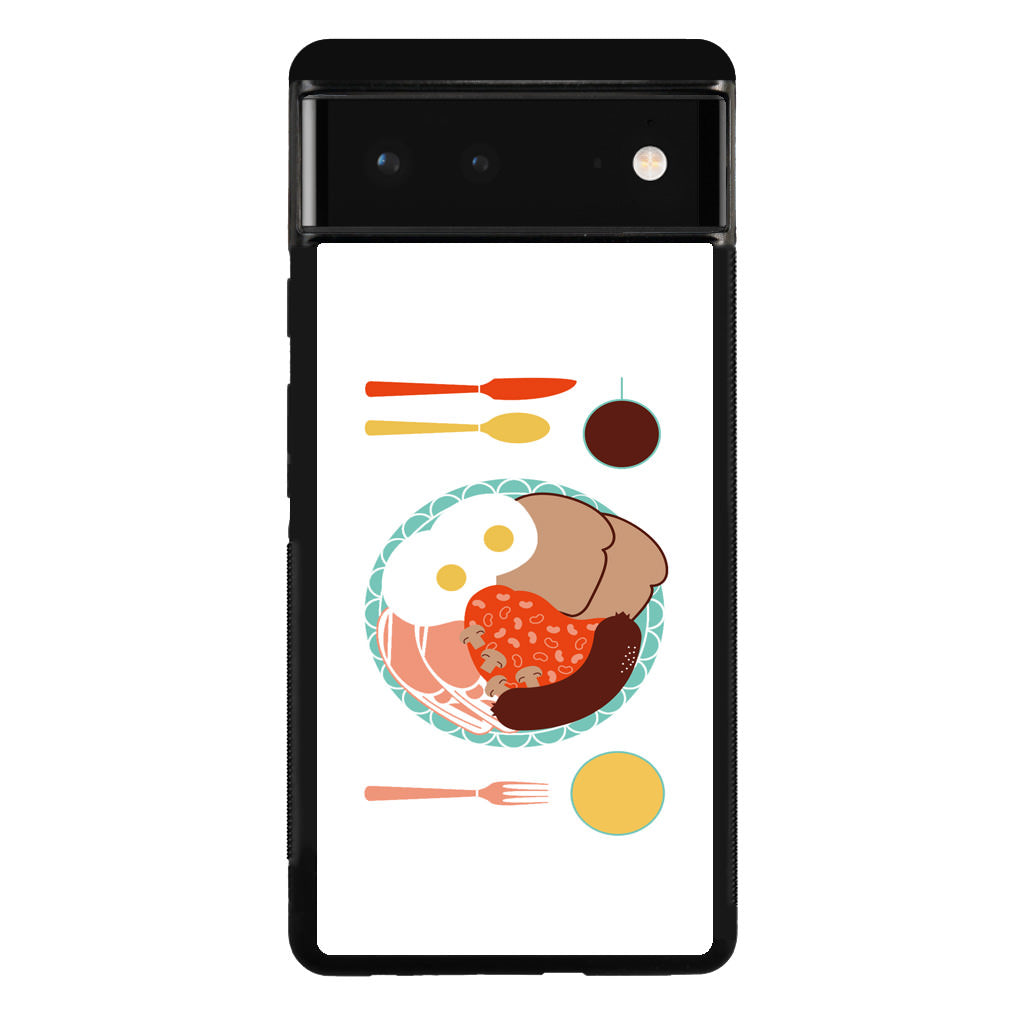 London Breakfast Google Pixel 6 Case