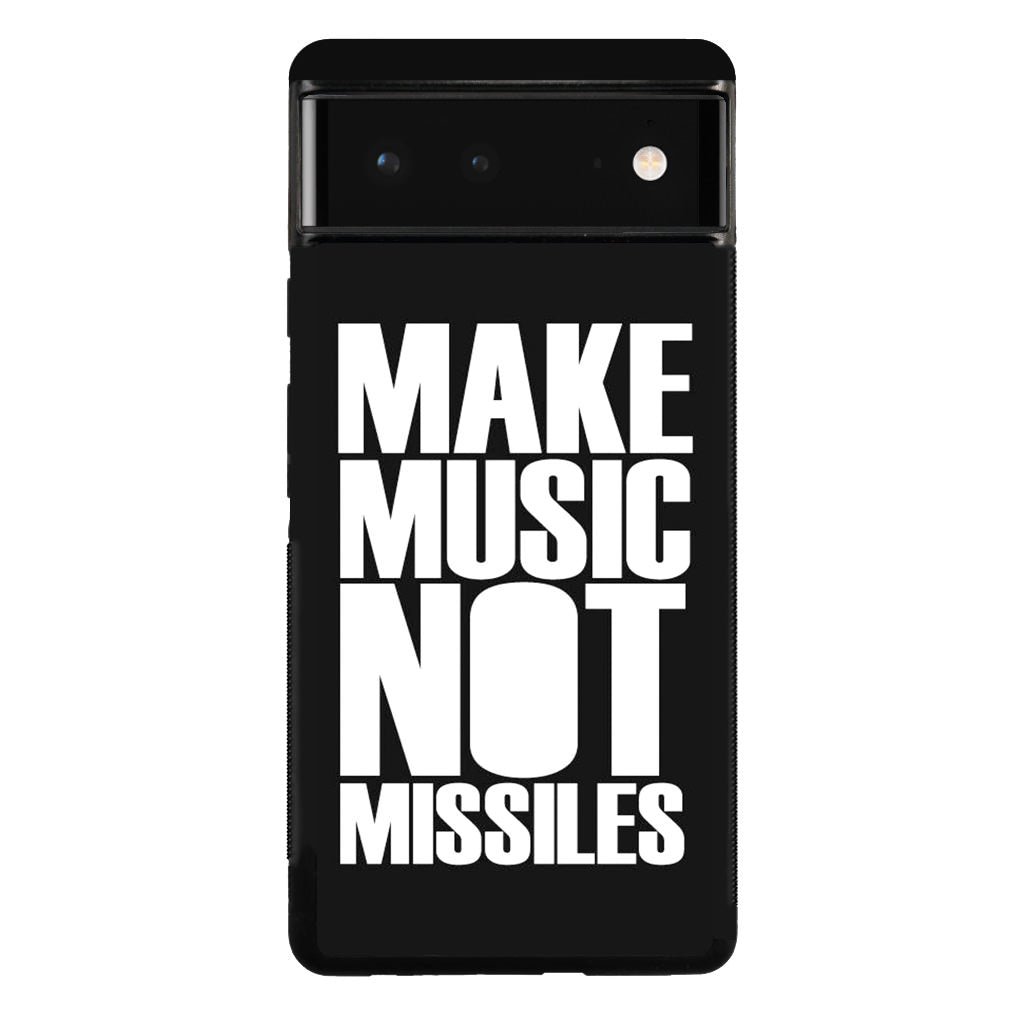 Make Music Not Missiles Google Pixel 6 Case