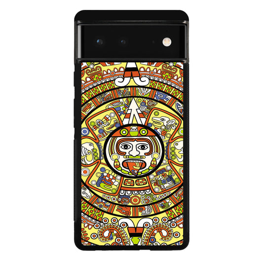 Mayan Calendar Google Pixel 6 Case