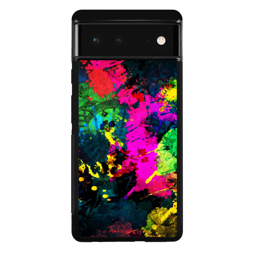 Mixture Colorful Paint Google Pixel 6 Case