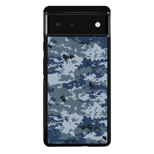 Navy Camo Google Pixel 6 Case