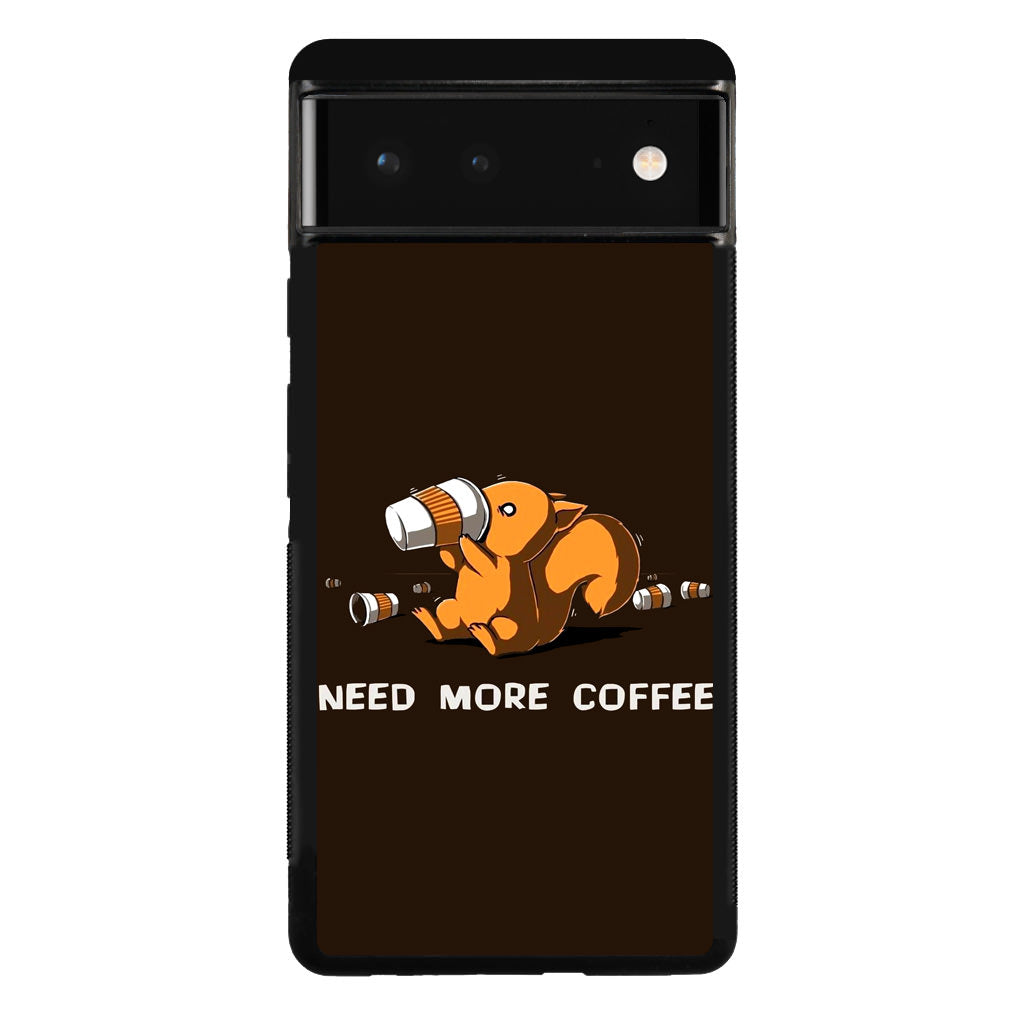 Need More Coffee Programmer Story Google Pixel 6 Case