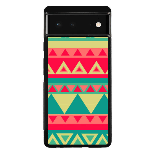 Old Aztec Pattern Google Pixel 6 Case