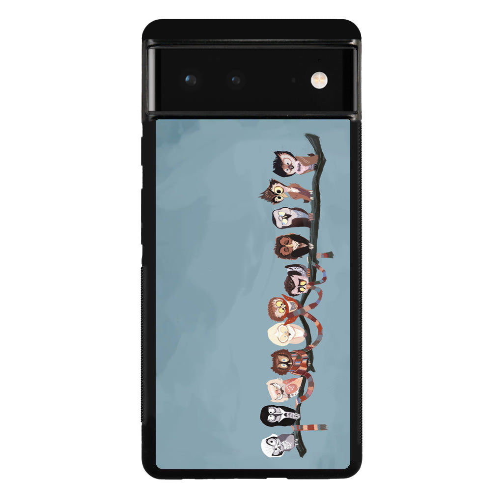 Owls on The Branch Google Pixel 6 Case