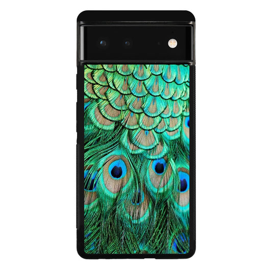 Peacock Feather Google Pixel 6 Case