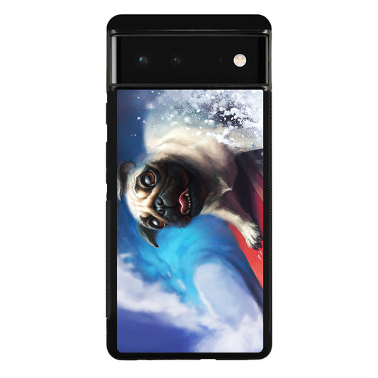 Pug Surfers Google Pixel 6 Case