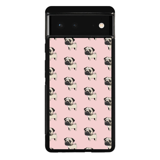 Pugs Pattern Google Pixel 6 Case