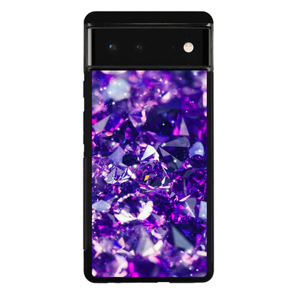 Purple Crystal Google Pixel 6 Case