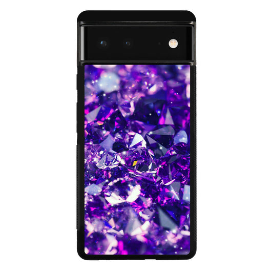 Purple Crystal Google Pixel 6 Case