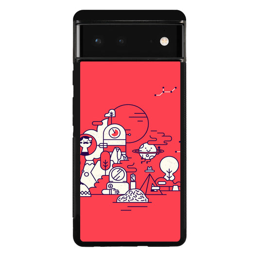 Red Planet Google Pixel 6 Case