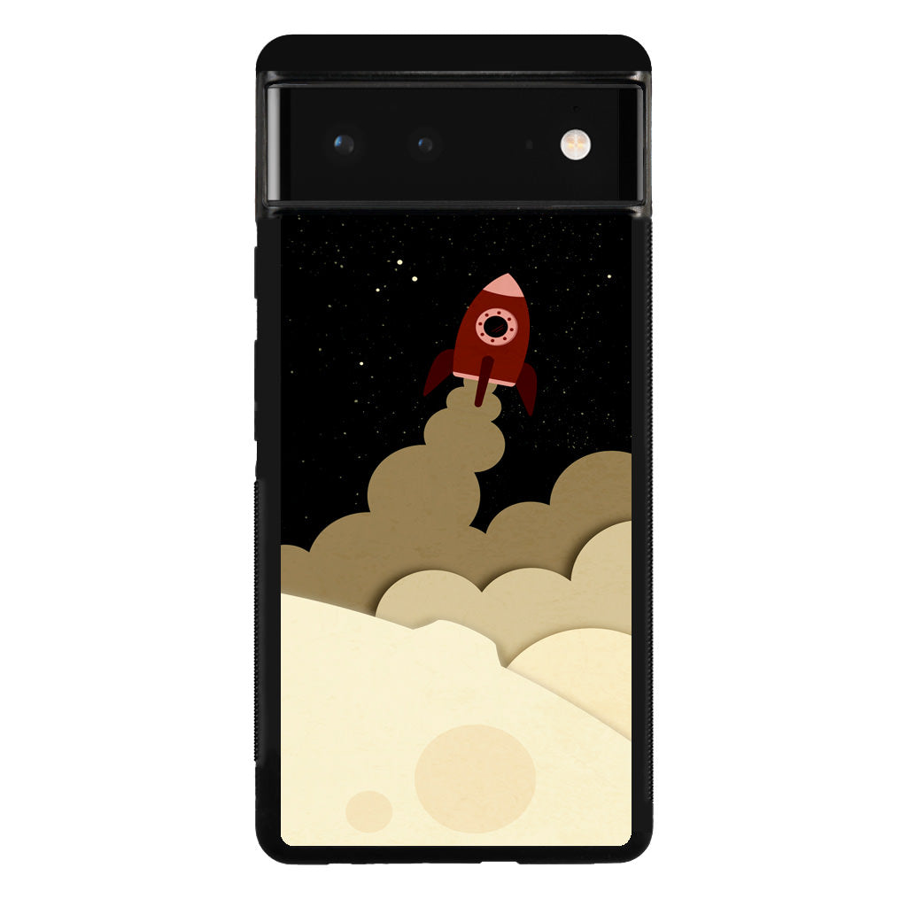 Rocket Ship Google Pixel 6 Case