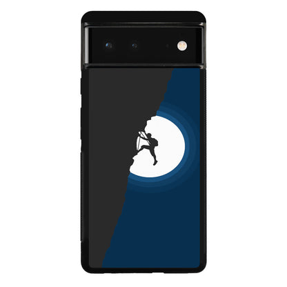 Silhouette of Climbers Google Pixel 6 Case