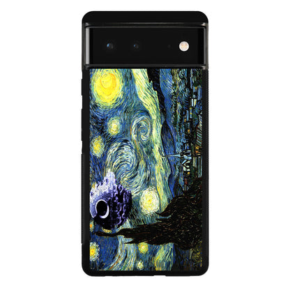 Skellington on a Starry Night Google Pixel 6 Case