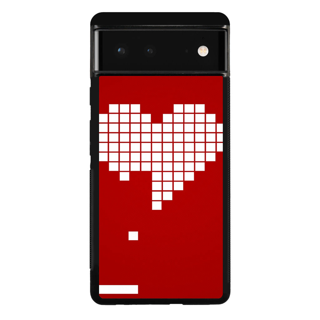 Tetris Heart Google Pixel 6 Case