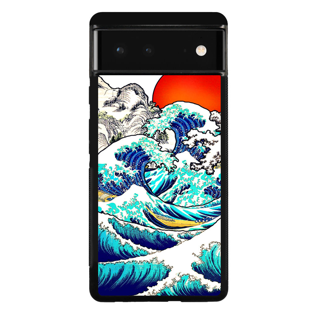 The Great Wave off Kanagawa Google Pixel 6 Case