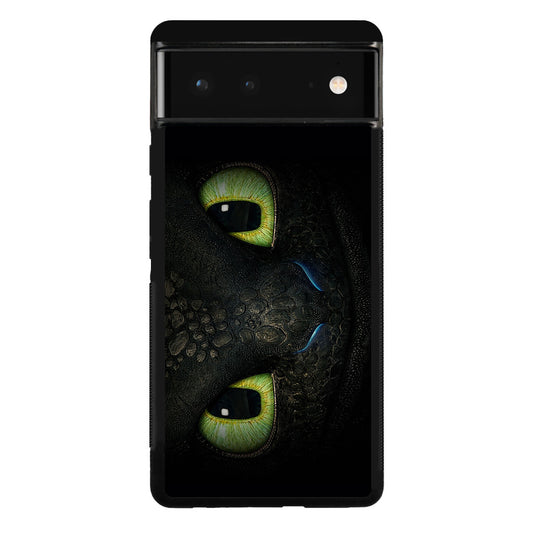 Toothless Dragon Eyes Close Up Google Pixel 6 Case