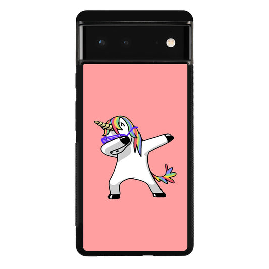 Unicorn Dabbing Pink Google Pixel 6 Case