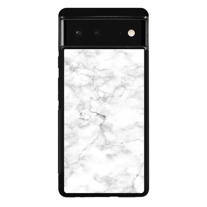 White Marble Google Pixel 6 Case