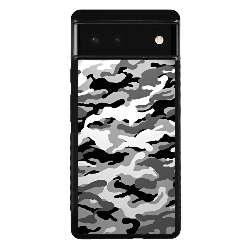 Winter Army Camo Google Pixel 6 Case