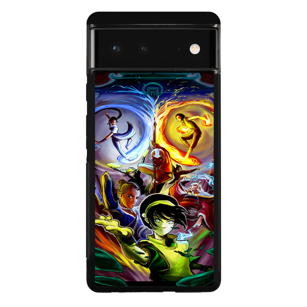 Avatar The Last Airbender Characters Google Pixel 6 Case