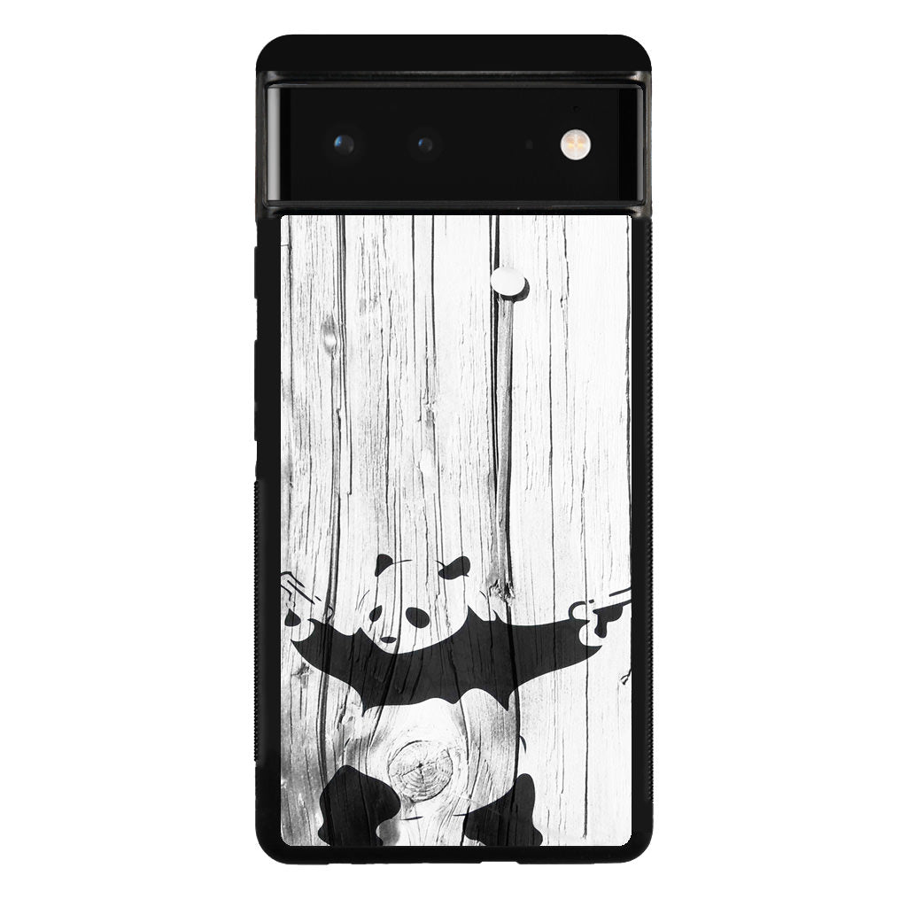 Banksy Graffiti Panda Google Pixel 6 Case