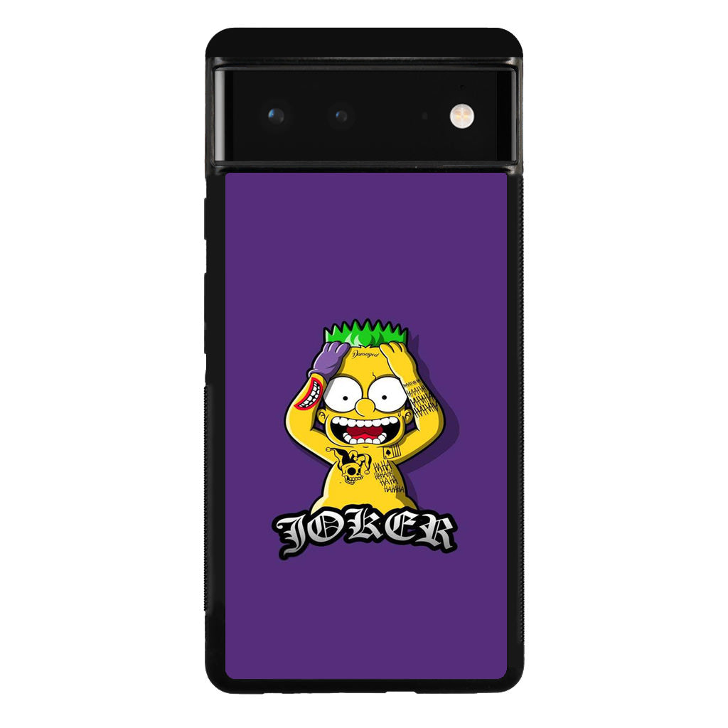 Bart Joker Google Pixel 6 Case