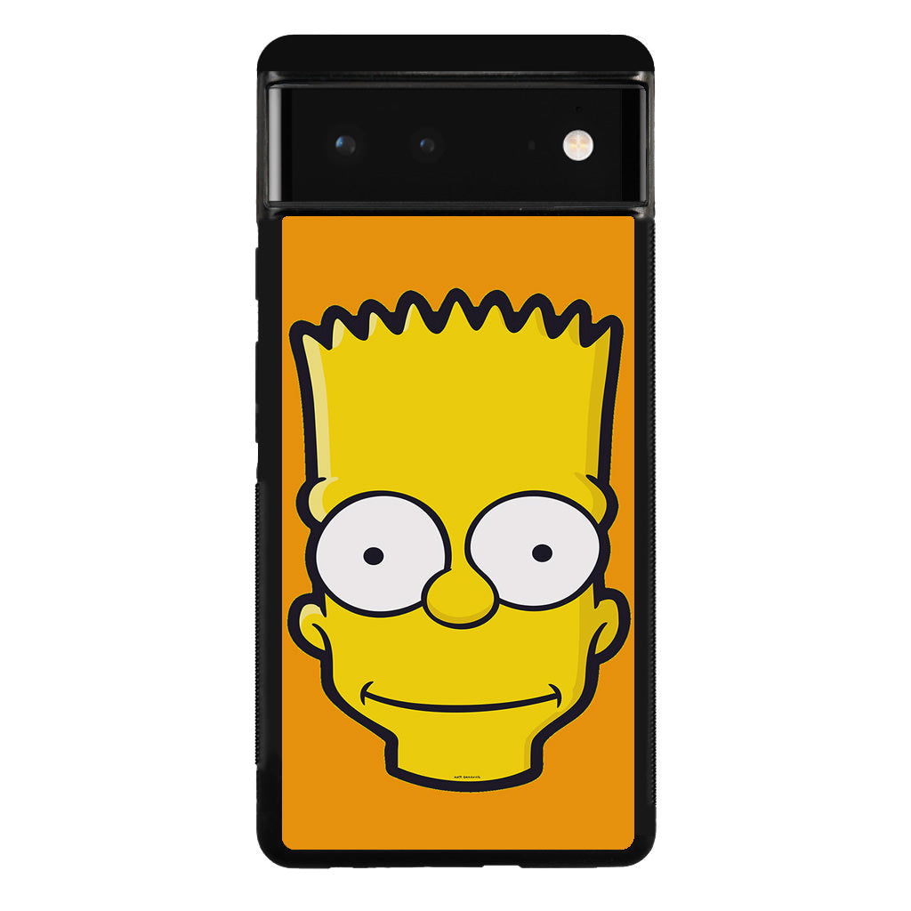 Bart Yellow Face Google Pixel 6 Case